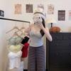 Top Corto de Camisola Torcida Dulce Sexy Sexy de Deseo Puro Raglán Ajustado con Pliegues Internos Hermosa Espalda para Mujer
