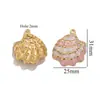Joyería Colgante Serie Océano Lujo Ligero Collar de Concha Accesorios Hechos a Mano Goteo de Aceite Accesorios para Joyería DIY Simples y Versátiles