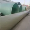 Conduto de ar de plástico reforçado com fibra de vidro para uso mineral FRP-KFZ0.6, tubo rígido de ventilação e exaustão subterrânea com dupla resistência à chama e à corrosão