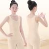 Colete Térmico Desenvolvimental para Meninas com Bojos, Colete Base para Proteger a Barriga de Crianças Maiores para Outono e Inverno, Roupa Íntima Infantil para Outono e Inverno