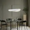 Luminária de quarto simples estilo japonês, lustre de restaurante famoso, lustre de seda de arte nórdica, lustre de sala de chá