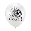 Balão de Látex Impresso com Tema de Futebol Transfronteiriço Kit Decoração para Festa de Aniversário de Meninos Festa de Feriado