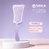 Peine Masajeador Ventilador de Plátano Antiestático Peine Suavizante Tecnología Negra Peine Antibacteriano para el Cuidado del Cabello Peine para Mujeres