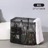 Bolsa de banho, nécessaire, porta-shampoo de banheiro, toalha de banho, cesta de armazenamento grande de malha