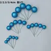 20 Piezas de Bolas Doradas y Plateadas Inserts Decorativos para Pastel de Cumpleaños Bolas de Macaron Adornos de Decoración para Horneado Bolas de Espuma