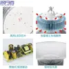 Lámpara minera led lámpara de sala de fábrica lámpara de taller de fábrica iluminación especial lámpara de fábrica de reparación araña industrial lámpara de techo alto lámpara de techo