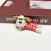 Parche de Dibujos Animados Relleno de Algodón Tira Larga Animal Pequeño Cachorro DIY Dachshund Broche Pasador Bolso Accesorios para Ropa