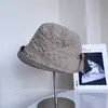 Sombrero de Pescador Simple con Lazo Estilo Japonés para Mujer, Sombrero Cubo de Invierno Ligero y Cálido, Elegante Sombrero de Tela Versátil de Moda