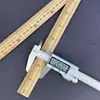 Regla de Costura, Regla Tradicional de Bambú para Uso Doméstico, Regla de Sastre, Regla de Corte y Medición, Longitud 33cm, Herramienta de Sastre, De Madera