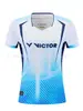 2026 Jersey de Bádminton Victory Manga Corta Secado Rápido Transpirable Casual Deportivo Unisex Uniforme de Equipo Con Estampado