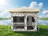 Fabricantes de origem atacado barracas de camping ao ar livre com revestimento prateado para várias pessoas proteção solar à prova de chuva inverno quente equipamento de camping