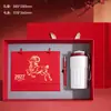 Calendario de Escritorio de Negocios de Cuero Personalizado Año 2027 Año de la Oveja Planificador de Oficina Calendario Mensual Libro de Planificación Publicidad Corporativa Hecho a Medida