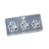 Nuevo Molde de Silicona para Arte de Uñas Girasol Rosa Plumeria Flor de Durazno Molde Creativo para Decoración de Uñas DIY