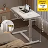 Mesita de noche, escritorio de computadora con altura ajustable, escritorio para oficina en casa, mesa móvil, escritorio de escritura para estudiantes, mesa auxiliar para sofá en la sala de estar