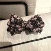 Presilha Banana Floral Retro de Férias Preguiçosas para Cabelo Meio Preso na Parte de Trás da Cabeça, Acessório de Cabelo, Piranha, Novo Estilo 2026