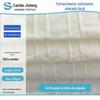 Algodão Bolha Xadrez Amassado Jacquard Listras Tecido Algodão Literário Casual Camisa Feminina Primavera e Verão Tecido
