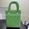 Bolsa de Gelatina Eva Nueva de Venta Caliente DIY Cesta con Agujeros Bolso Mini Lindo Bolso de Mano para Mujer Bolsa de Playa
