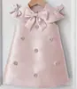 Una falda vestido de un año para bebé femenino vestido coreano de encaje vestido de cumpleaños de un año falda de princesa gasa abullonada estilo occidental