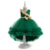 2026 Nuevo Vestido Navideño Infantil de Comercio Exterior Ropa Navideña Vestido de Princesa Estampado para Niñas