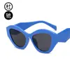 Nuevas gafas de sol de moda para mujer poligonales, preciosas gafas de sol retro de montura grande, gafas de sol transfronterizas, gafas de sol de moda para hombre