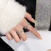 Anel Aberto Borboleta para Mulheres 2026 Novo Estilo Estilo Floresta Versão Coreana Simples Ins Design de Nicho Anel Ajustável