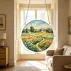 Pegador de Luz de Quebra-Cabeça Acrílico Transfronteiriço Decoração de Janela de Casa Ornamento Decoração de Janela de Jardim Personalizável