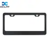 Marco de Placa de Matrícula Americano de Venta Caliente Marco de Placa de Matrícula Espesado de Fibra de Carbono Aleación de Aluminio Acero Inoxidable Marco de Placa de Matrícula Americano Se Puede Agregar Logo