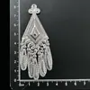 Accesorios de imán para refrigerador de la etnia Miao, piezas estilo chino de fénix y mariposa imitación plata, estilo étnico de plata Miao de nicho, pavo real, área escénica de Guizhou
