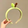 2026 Nova Faixa de Cabelo Doce para Mulheres Outono Inverno Faixa de Cabelo com Máscara Fofa Acessórios de Cabelo Ursinho Toque de Luxo Top de Caveira Faixa de Cabelo