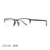 Montura de gafas para miopía ultraligera de medio aro TR90 para hombre y mujer, montura de gafas de moda, montura de calidad, montura de gafas P9163