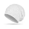 Otoño e Invierno Calle Plisado Montón Edición Larga Elástico Sombrero de Lana Moda Combinable Protección para las Orejas Sombrero para el Frío TEMU Transfronterizo en stock