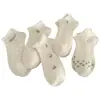 Calcetines al por mayor de Acheng: Calcetines Cortos para Mujer, Calcetines Tipo Barco Finos de Primavera y Verano, Calcetines de Algodón Frescos, Transpirables, Dulces y Versátiles para el Verano