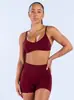 ZORA Stock Nuevo dfyn Hermoso Espalda Sujetador de Yoga con Almohadillas en el Pecho Ropa Interior Deportiva para Fitness al Aire Libre Mujer sujetador de yoga