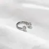 Bolinha de lama flash anel labial unha anel de lábio anel S cravo de osso da orelha anel de ferradura Shambhala bola de diamante decoração labial fábrica direta piercing