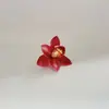 Flor Artificial de Magnolia Impresa en 3D Cabezal de Flor Decoración de Flor de Mano DIY Material de Flor Artificial Arreglo de Boda Accesorios de Pétalo Artificial