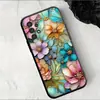 Funda para Teléfono Móvil Samsung S26Ultra A16 Flor A07 Adecuada para S25Plus Mate Funda Protectora S24 Carcasa Blanda TPU