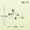 Micro Paisaje Creativo Lindo Panda que Brilla en la Oscuridad Figura Decoración DIY Accesorios Adornos de Escritorio de Alta Gama