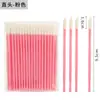 Pincel de Lábios com Haste Rosqueada Descartável Atacado Pincel Espiral Sólido Portátil para Lábios Mini Pincel para Gloss Pincel de Maquiagem Cotonete