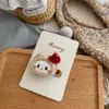 Otoño e Invierno Nuevo Lindo Sombrero de Felpa Pinza de Pelo de Gato Kt Diadema Dulce Dibujo Animado Goma para el Pelo Diadema Pinza de Pelo