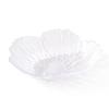 Forma de Flor Moderna Escandinava Celebridade da Internet Prato de Frutas Ins Alto Valor Plástico de Cristal Prato Perolado Luxo Acessível Prato de Lanches