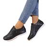 Comércio exterior europeu e americano plus size inverno 2023 novos sapatos de tecido com lantejoulas esportivos casuais femininos boca rasa flat bico redondo transfronteiriço