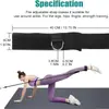 Correa de tobillo para powerlifting, deportes y fitness, entrenamiento de fuerza de cadera y piernas, correa de tobillo para powerlifting, venta al por mayor directa del fabricante