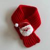Gato Año Nuevo Babero Perro Bichón Babero Accesorios para Mascotas Bufanda Toalla de Saliva Cumpleaños Gatito Accesorios de Navidad Invierno