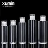 Xumin100-120Ml Garrafa Plástica Transparente com Tampa tipo Borrifador 200-250ml PET Cosmético Vazia com Tampas Externas Diferentes