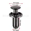 90467-05170 es adecuado para clip de nylon de 5 mm para hebilla de expansión de guardabarros de parachoques de coche Toyota