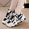Zapatos Deportivos para Mujer 2024 Otoño Nuevos Versátiles Moda Malla Zapatos para Correr Antideslizante Suela Suave Zapatos Casuales Suela Gruesa para Mujer