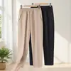 Pantalones Casuales de Moda Estilo Mamá 2026 Nuevos de Moda para Invierno Pierna Recta para Mujeres de Mediana Edad, Adelgazantes, Holgados, Tallas Grandes, Pantalones Versátiles