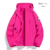 Traje de tres piezas para mujer color camello, mismo estilo, blanco, morado wisteria, impermeable, a prueba de viento, para viaje, senderismo, petite, alpinismo