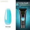 Set de Gel de Extensión No Pegajoso para Uñas, Gel Adhesivo para Pedrería, Gel para Esculpir y Dar Forma, Gel de Extensión para Fototerapia, Gel para Arte de Uñas