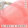 Tejido de gasa de organza encriptada verde gasa suave retazos de tela para manualidades Hanfu ceremonia de boda fondo de escenario fotografía tela suave